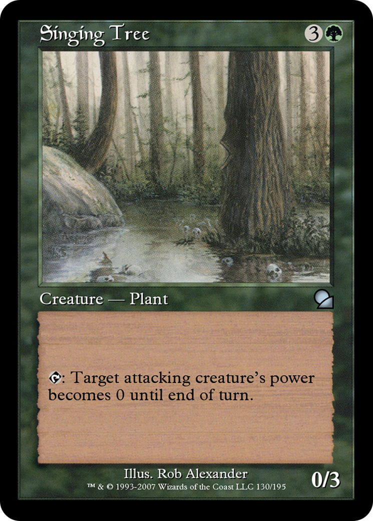 Singing Tree Card Image