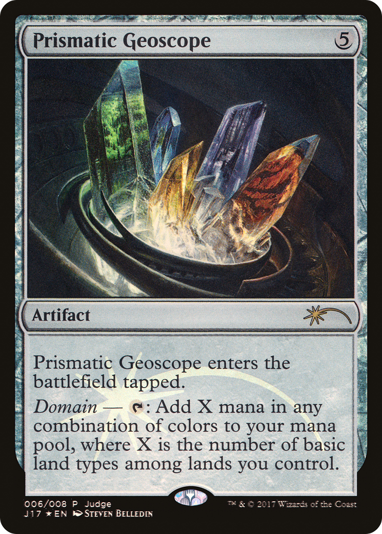 Prismatic Geoscope Card Image