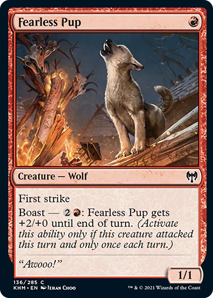 Fearless Pup Card Image
