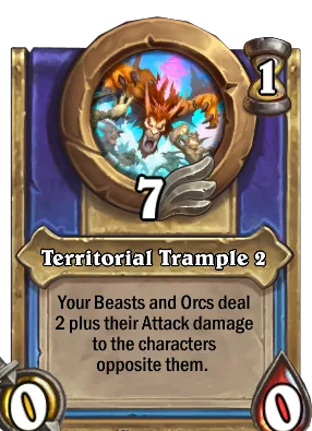 Territorial Trample 2 Card Image