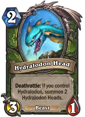 Hydralodon Head Card Image