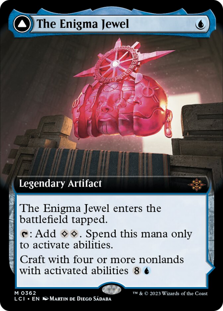 The Enigma Jewel // Locus of Enlightenment Card Image