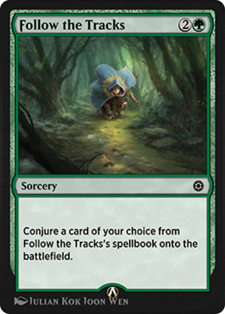 Follow the Tracks Card Image