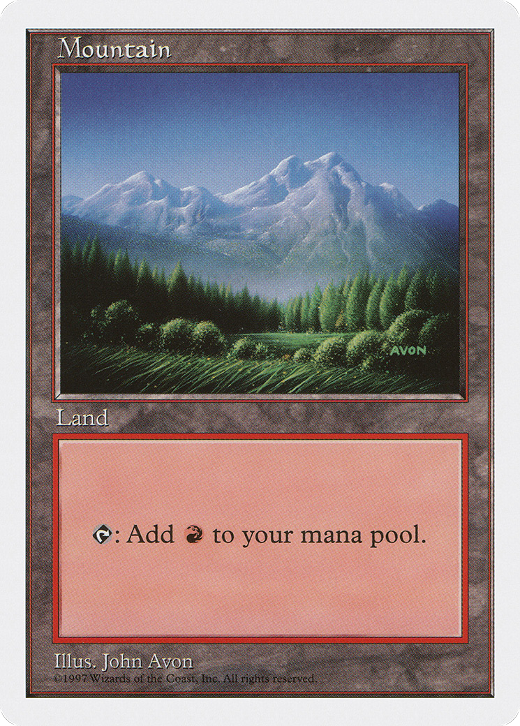 Mountain Card Image