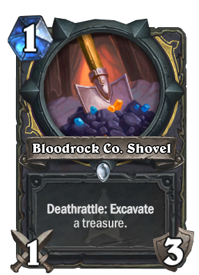 Bloodrock Co. Shovel Card Image