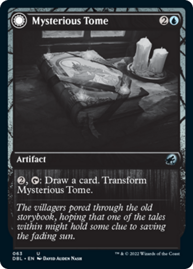 Mysterious Tome // Chilling Chronicle Card Image