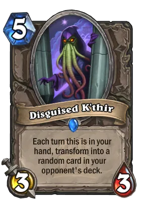 Disguised K'thir Card Image