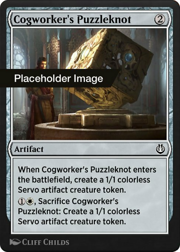 Cogworker's Puzzleknot Card Image
