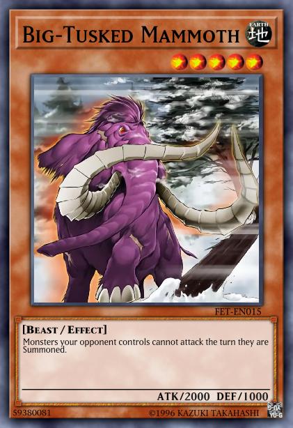 Big-Tusked Mammoth Card Image