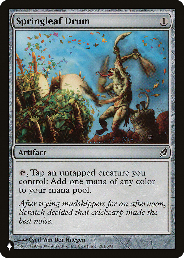 Springleaf Drum Card Image