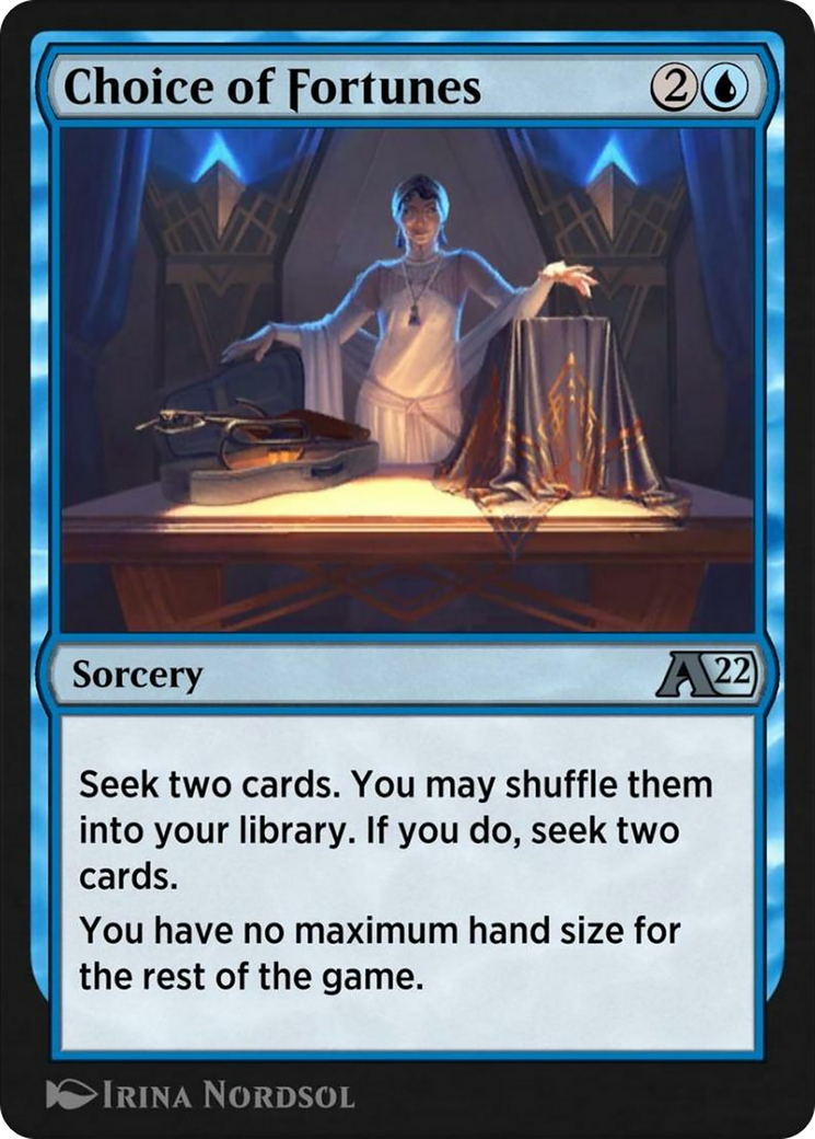 Choice of Fortunes Card Image