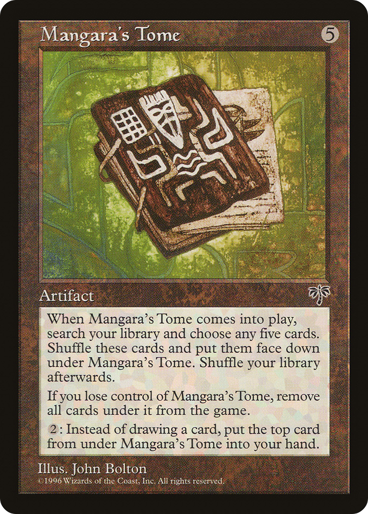 Mangara's Tome Card Image