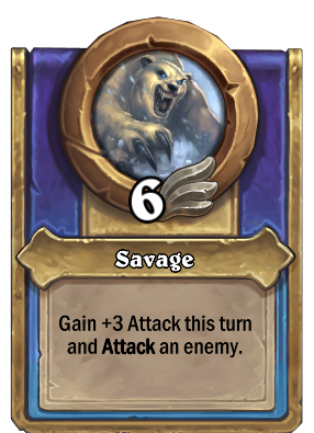 Savage Card Image