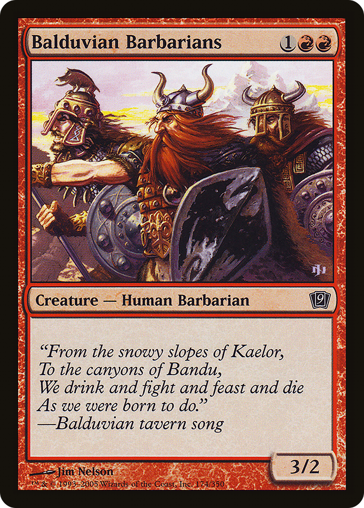 Balduvian Barbarians Card Image