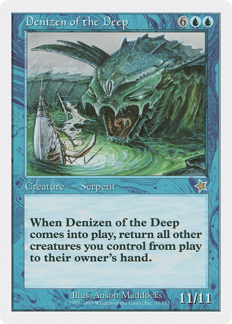 Denizen of the Deep Card Image