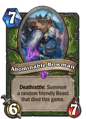 Abominable Bowman -kortbillede
