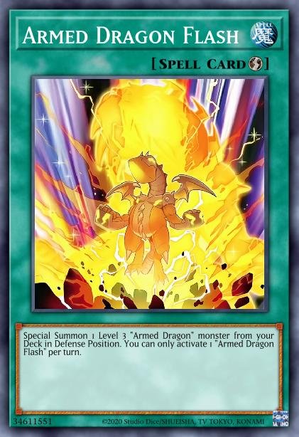 Armed Dragon Flash Card Image