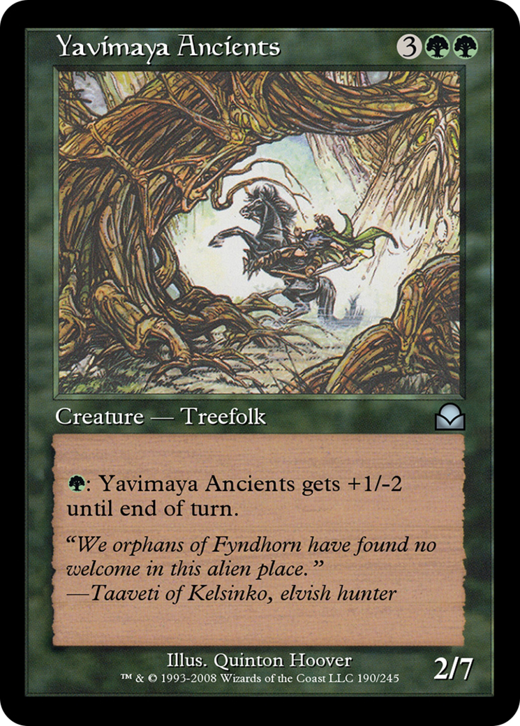 Yavimaya Ancients Card Image
