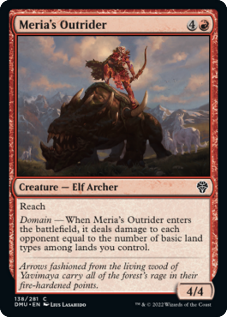 Meria's Outrider Card Image