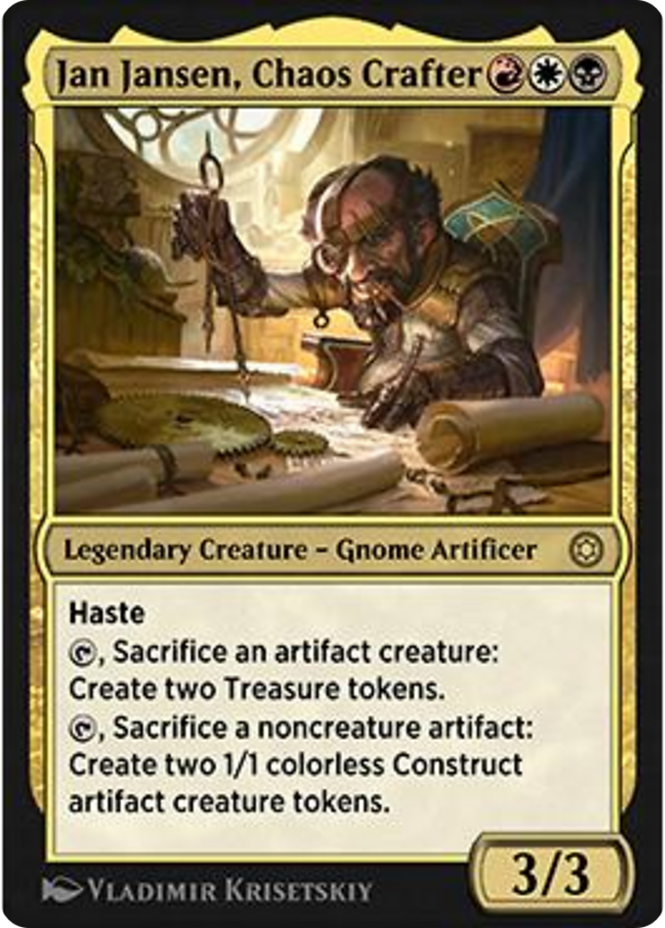 Jan Jansen, Chaos Crafter Card Image