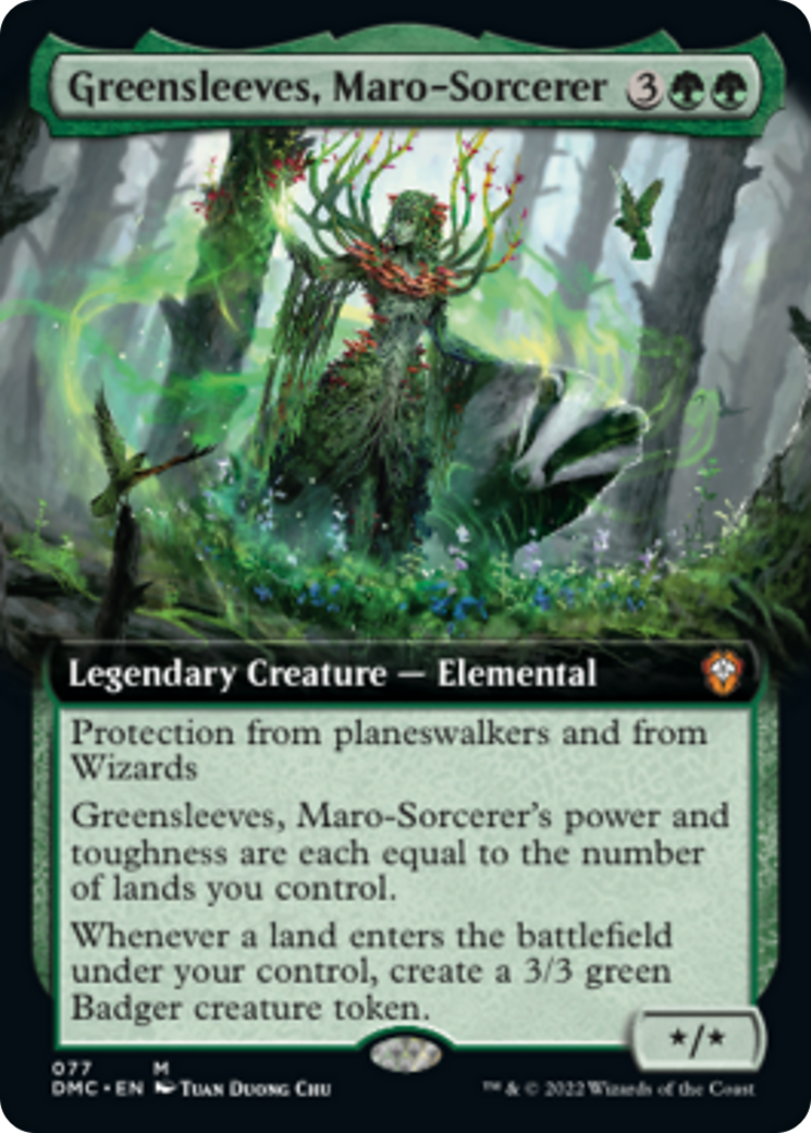 Greensleeves, Maro-Sorcerer Card Image