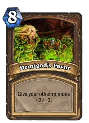 Demigod's Favor Card Image