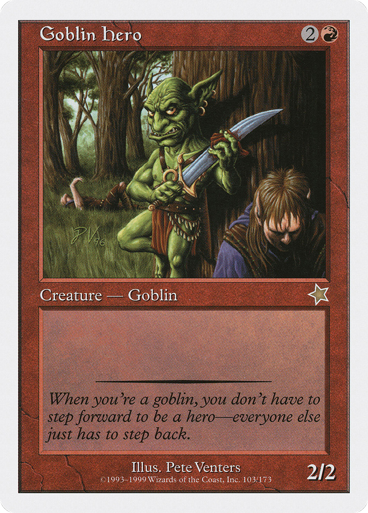 Goblin Hero Card Image