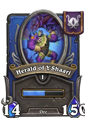 Herald of Y'Shaarj Card Image