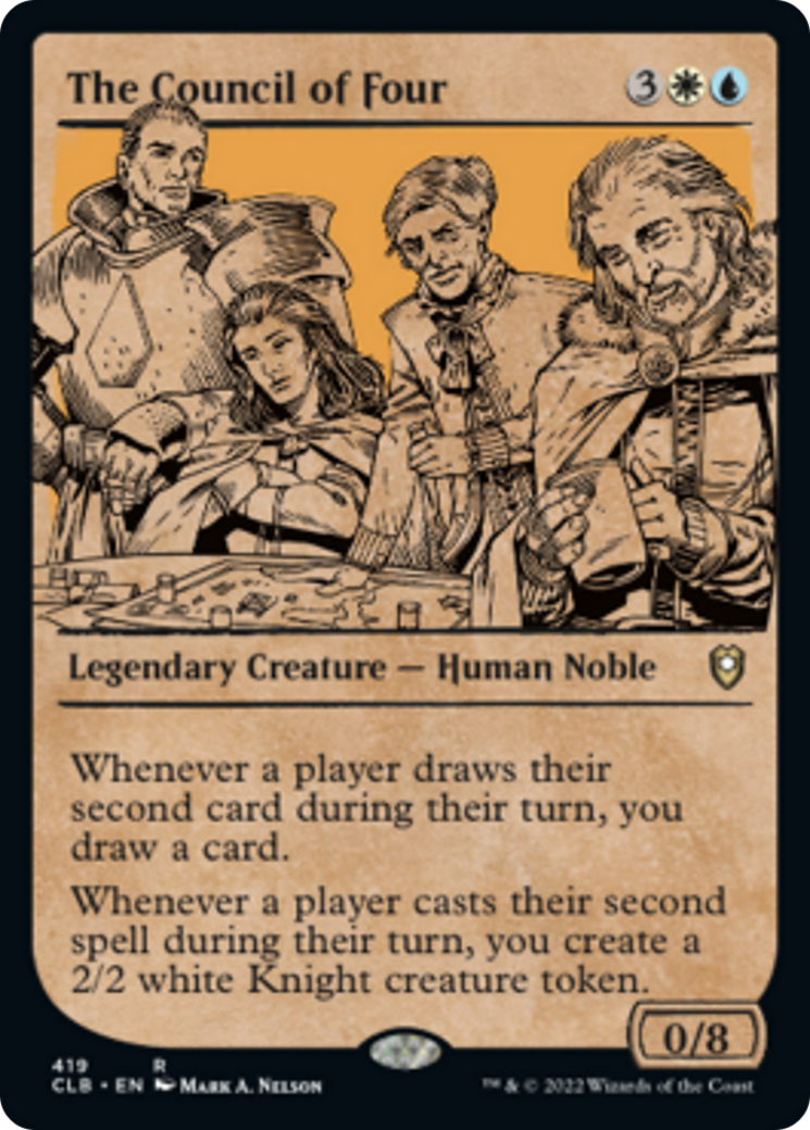 The Council of Four Card Image
