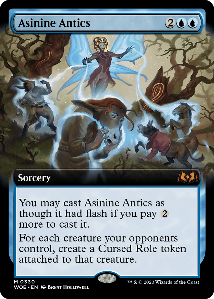 Asinine Antics Card Image