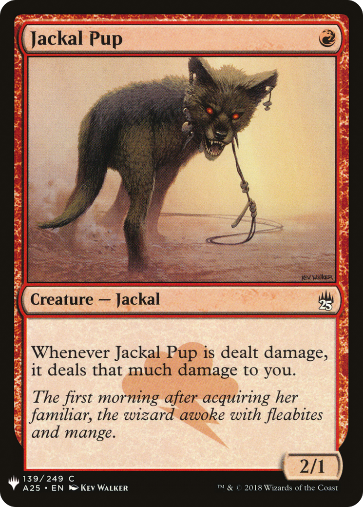 Jackal Pup Card Image