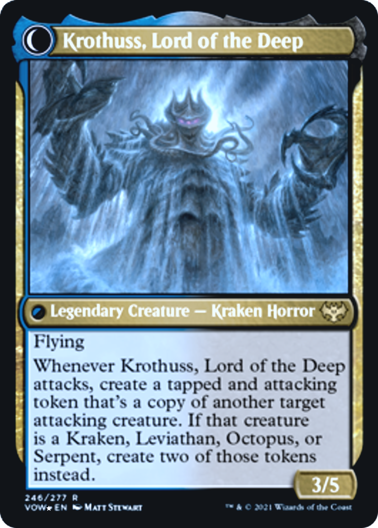 Runo Stromkirk // Krothuss, Lord of the Deep Card Image