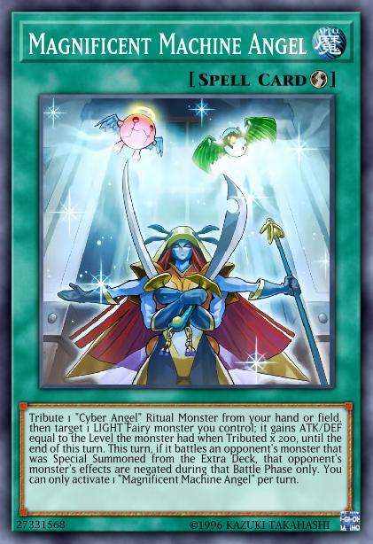 Magnificent Machine Angel Card Image