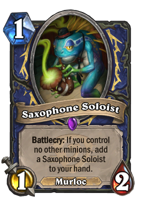 Saxophone Soloist Card Image