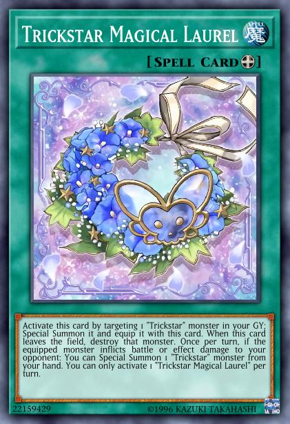 Trickstar Magical Laurel Card Image