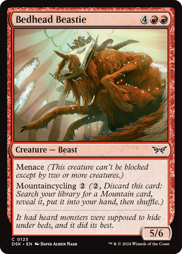 Bedhead Beastie Card Image