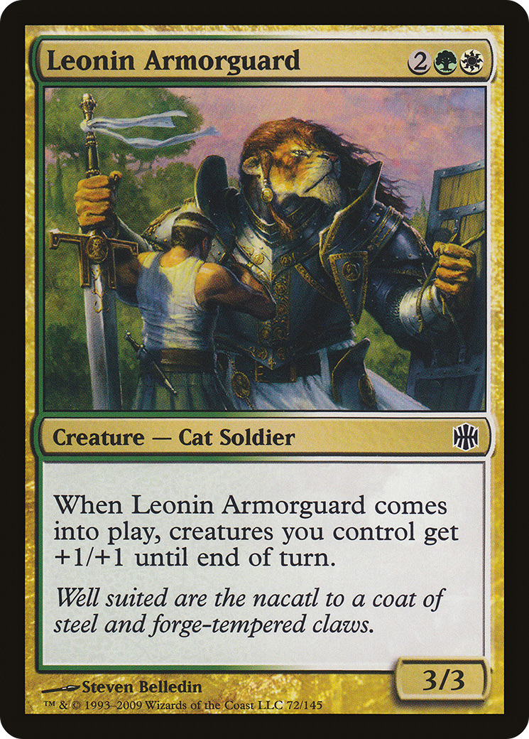 Leonin Armorguard Card Image