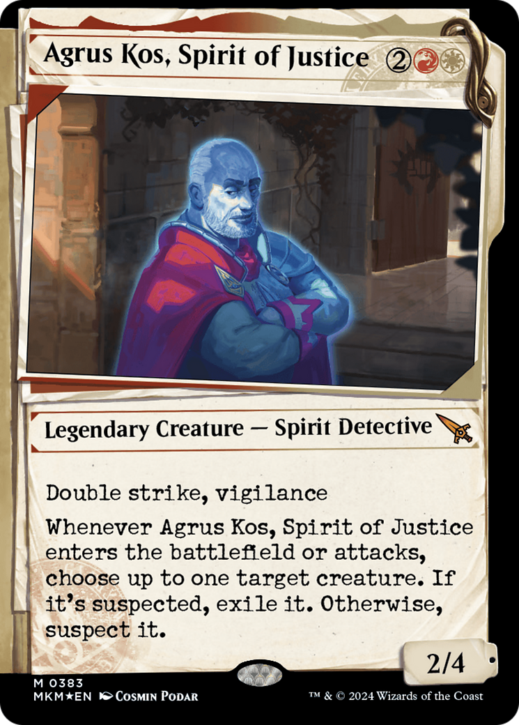Agrus Kos, Spirit of Justice Card Image