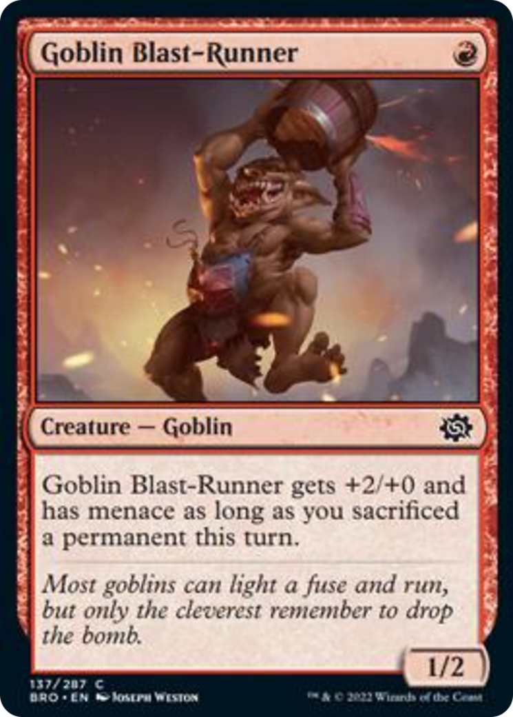 Goblin Blast-Runner Card Image