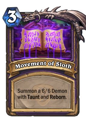 Movement of Sloth Card Image