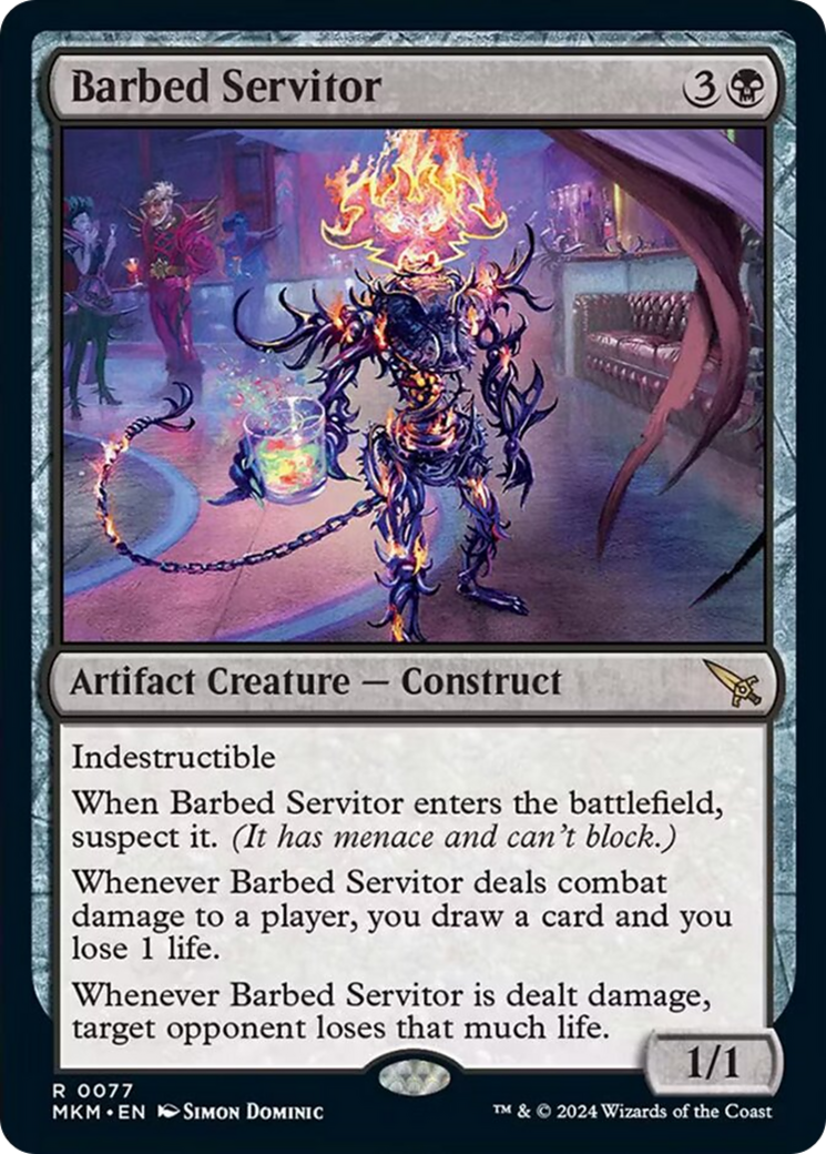 Barbed Servitor Card Image