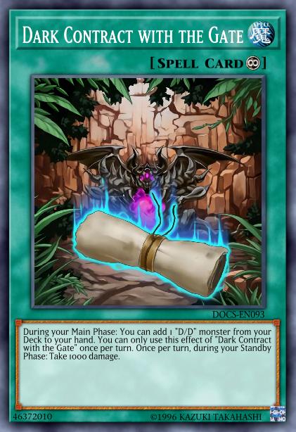 Dark Contract with the Gate Card Image