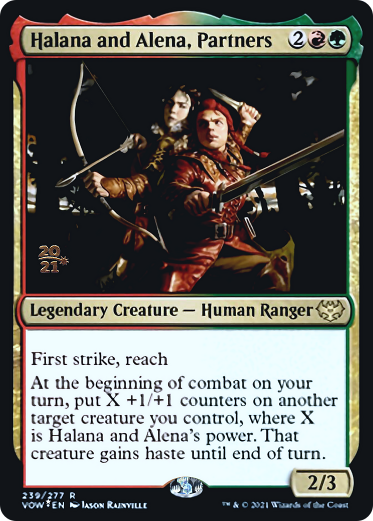 Halana and Alena, Partners Card Image