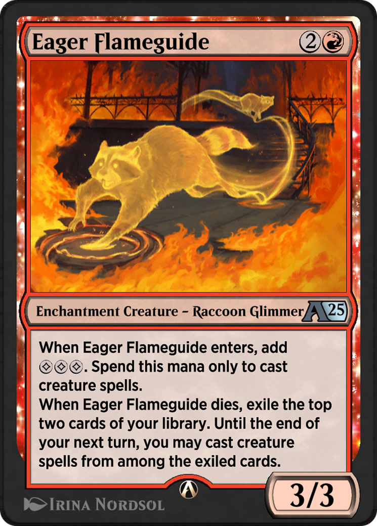 Eager Flameguide Card Image