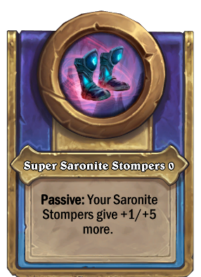 Super Saronite Stompers {0} Card Image