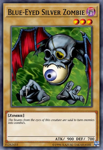 Blue-Eyed Silver Zombie Card Image