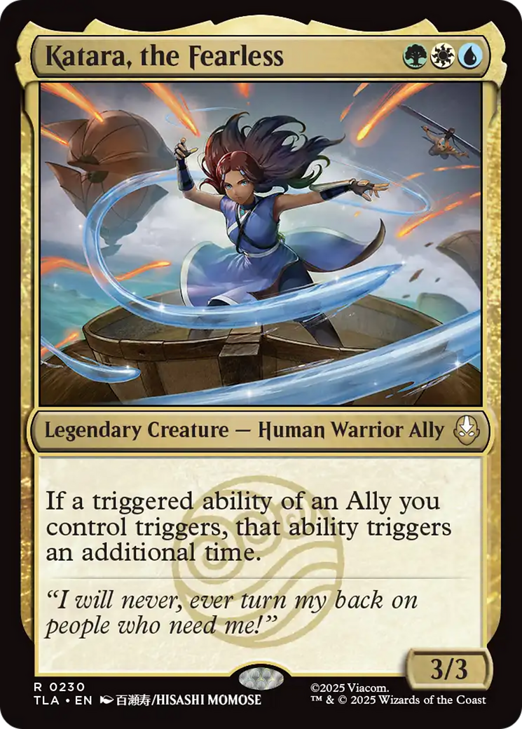 Katara, the Fearless Card Image