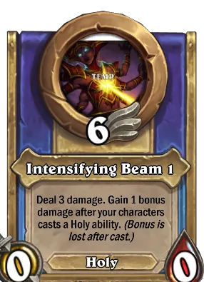 Intensifying Beam 1 Card Image