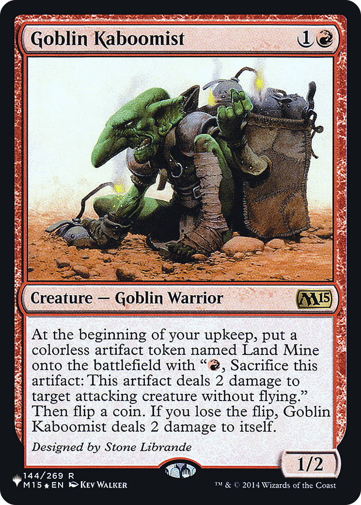 Goblin Kaboomist Card Image