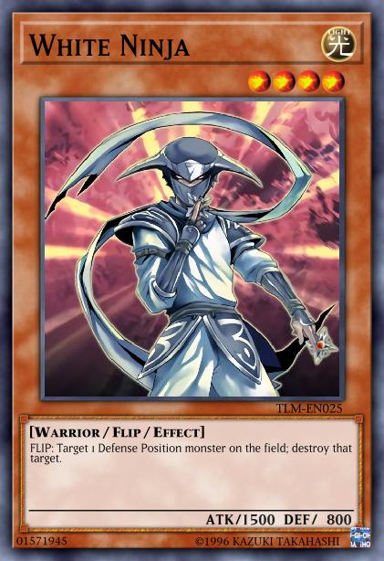 White Ninja Card Image